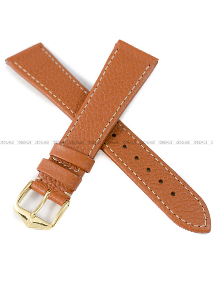 Pasek skórzany z do zegarka - Hirsch Bologna 01802070-1-19 - 19 mm
