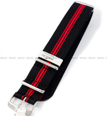 Pasek nylonowy NATO do zegarka - Morellato A01U3972A74801CR22 - 22 mm