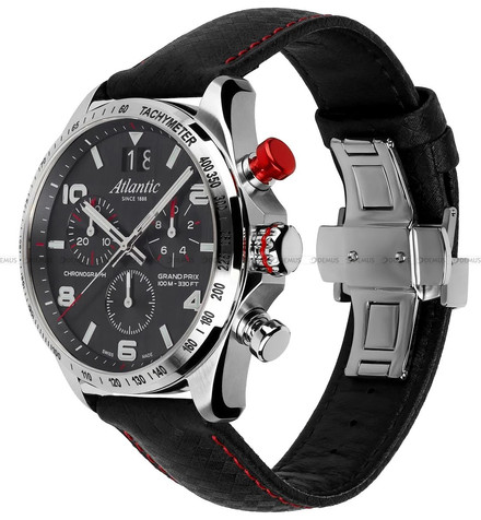 Zegarek Męski Atlantic Grand Prix Chrono 55463.41.65
