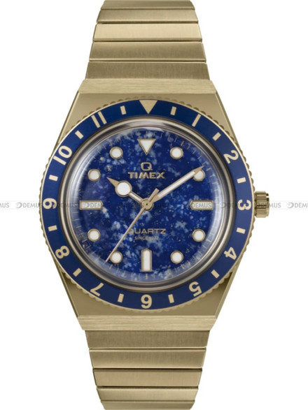 Timex Q Timex TW2V92400 Zegarek Damski - tarcza z Lapis lazuli