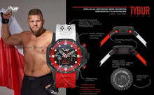 Zegarek Męski Vostok Europe Marcin "Tybur" Tybura VK64-640C470 - Limitowana Edycja - 100 Sztuk