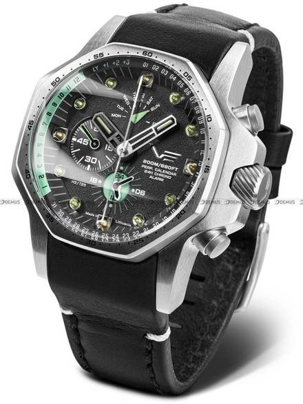 Zegarek Męski Vostok Europe Atomic Age Oppenheimer YM86-640A695B - Zestaw