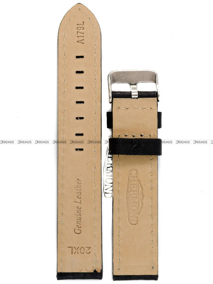 Pasek skórzany do zegarka - Chermond A179L.20.1-XL - 20 mm