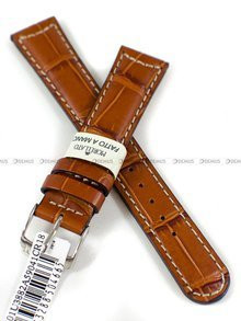 Skórzany pasek do zegarka Morellato A01U3882A59041CR18, 18 mm, Brązowy