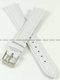 Skórzany pasek do zegarka Toscana PST-16.7-S, 16 mm, Biały