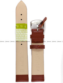 Pasek skórzany do zegarka - Diloy 301.18.8 - 18 mm