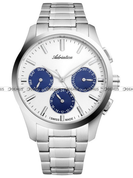 Zegarek Adriatica Mens Fashion A8277.5113QF Męski, Kwarcowy, Wskazówkowy