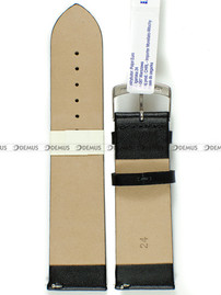 Skórzany pasek do zegarka Morellato A01X5200875019CR24, 24 mm, Czarny