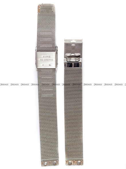 Siateczkowa (mesh) bransoleta do zegarka Obaku V223LXCIMC, 12 mm, Srebrna