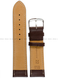 Pasek skórzany do zegarka - Fluco Toledo 399M-02-22 - 22 mm