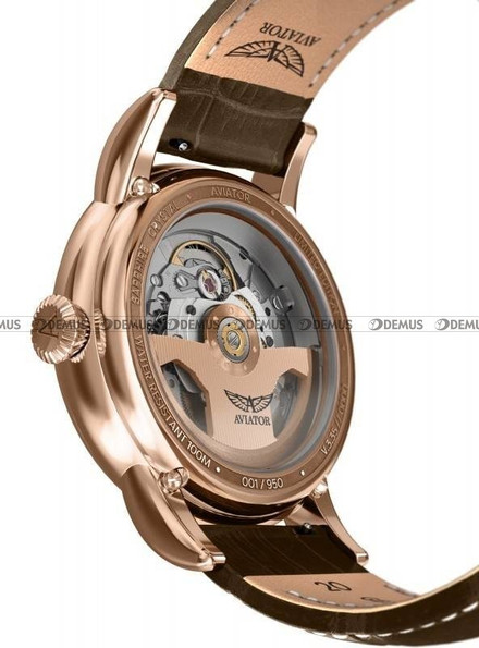 Zegarek Męski Aviator Douglas Day Date 41 V.3.35.2.280.4