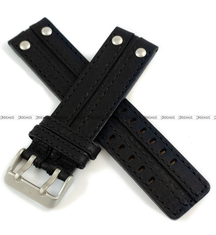 Pasek skórzany do zegarka Vostok Europe Expedition Everest Underground YN84-597A544 - 24 mm