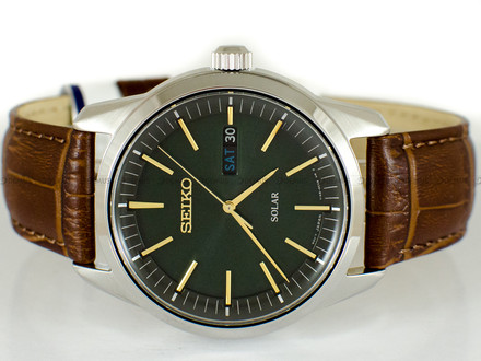 Zegarek Seiko Solar SNE529P1 Męski, Kwarcowy, Wskazówkowy