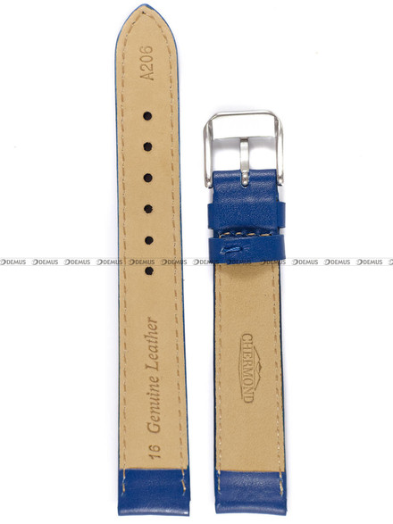 Pasek skórzany do zegarka - Chermond A206.16.5 - 16 mm