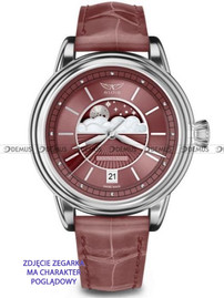 Pasek skórzany do zegarka Aviator V.1.33.0.264.4 - 16 mm