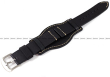 Pasek skórzany z podkładką do zegarka - Tekla PT70.22.1.7 - 18 mm