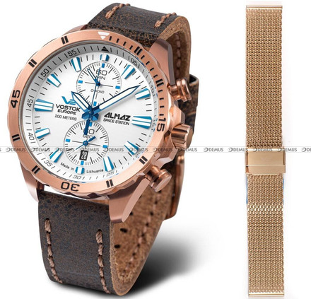 Zegarek Męski Vostok Europe Almaz 6S11-320B676B - Zestaw