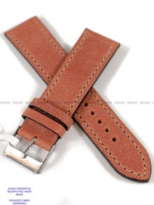 Pasek skórzany do zegarka - LAVVU LSWUH24 - 24 mm