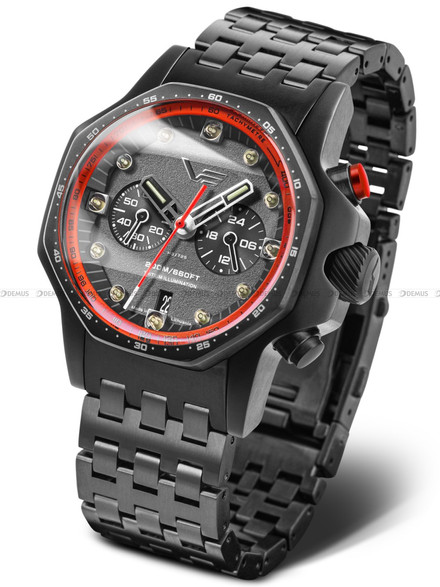 Zegarek Męski Vostok Europe Atomic Age Sakharov VK64-640C699B - Zestaw