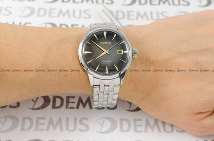 Zegarek Męski Seiko Presage Cocktail Time STAR BAR Night Time Tokyo SRPK93J1 - Limitowana Edycja