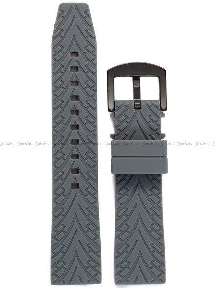 Pasek silikonowy do zegarka Vostok Europe Expedition South Pole VR42-592C763 - 22 mm