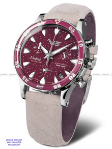 Pasek skórzany do zegarka Vostok Europe Undine VK68-515A774 - 20 mm