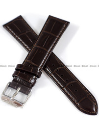 Pasek skórzany do zegarka Orient RA-AP0002S10B, RA-AG0002S10B, RA-AP0003S10B - UL002011J0 - 21 mm