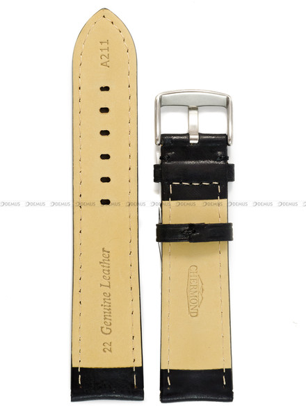 Pasek skórzany do zegarka - Chermond A211.22.1 - 22 mm