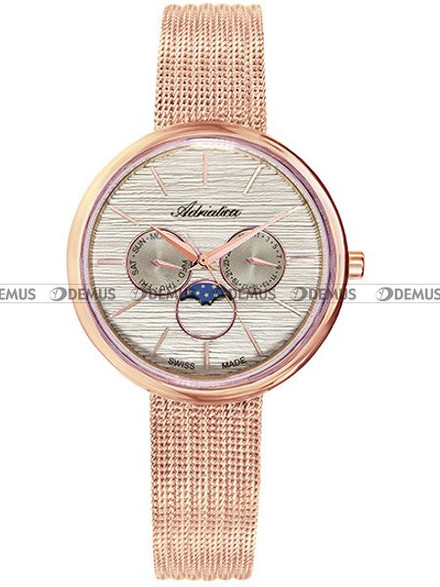 Zegarek Adriatica Ladies fashion A3732.R117QF Damski, Kwarcowy, Wskazówkowy
