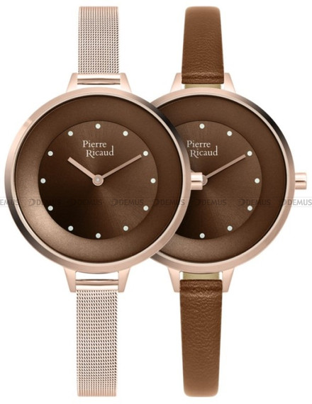 Zegarek Damski Pierre Ricaud P22039.914GQ - SET/T - Dodatkowy pasek w zestawie
