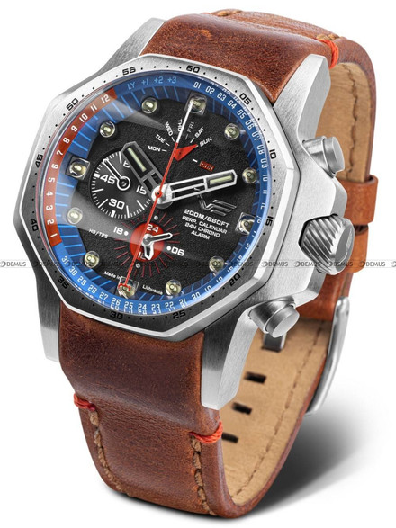 Zegarek Męski Vostok Europe Atomic Age Oppenheimer YM86-640A696B - Zestaw