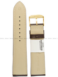 Pasek skórzany do zegarka - Rochet Neptune 7230803 - 22 mm - Brązowy