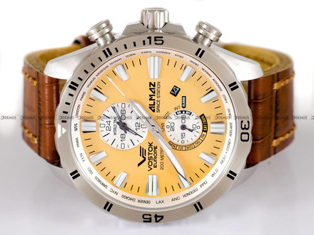 Zegarek Męski Vostok Europe Almaz YM8J-320A655S - Zestaw