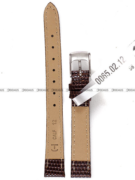 Skórzany pasek do zegarka Horido D0065.02.12S, 12 mm, Brązowy