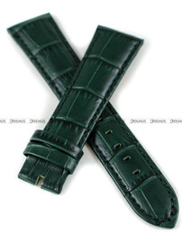 Skórzany pasek do zegarka Aviator Aviator V.3.32, 22 mm, Zielony