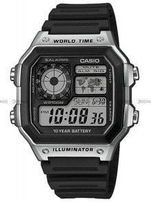 Zegarek Casio AE-1200WH-1CVEF Męski, Kwarcowy, Elektroniczny