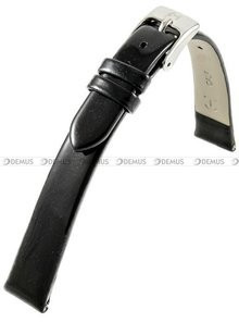 Skórzany pasek do zegarka Horido D0504.01.12S, 12 mm, Czarny