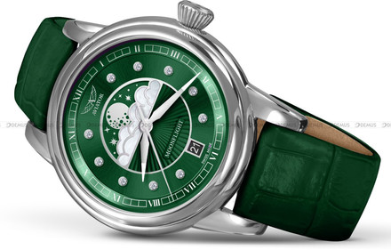 Zegarek Damski Aviator Douglas MoonFlight Diamonds Edition V.1.33.0.390.4 PL - Polska Edycja - Limitowana Edycja